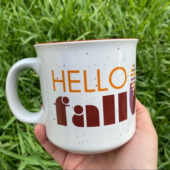 Disney Mickey Mouse Hello Fall Autumn 20 oz Mug - Picture 2 of 3